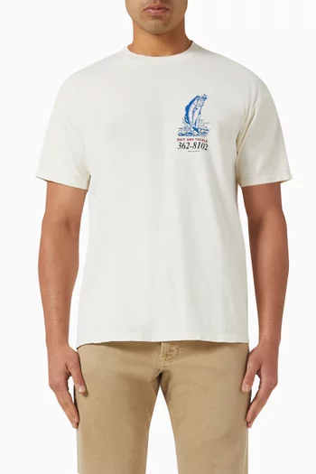 Bait and Tackle T-shirt in Cotton