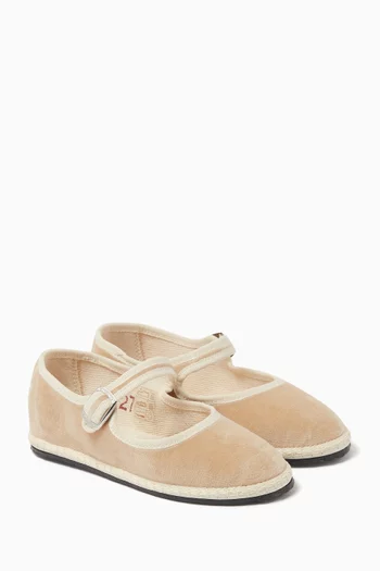 Palude Mary Janes in Velvet