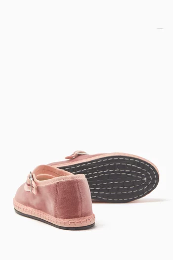 Cipria Mary Jane Shoes in Velvet