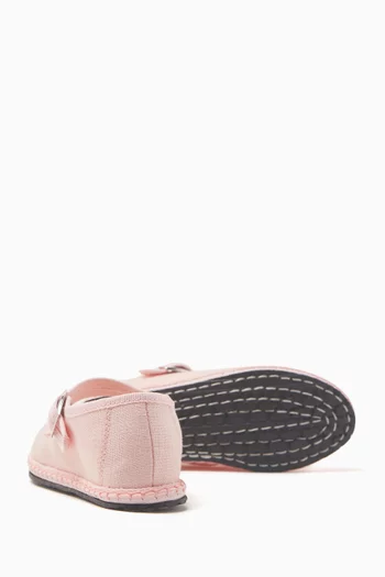 Dattilo Mary Jane Shoes in Canvas