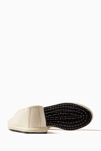 Slip on Slippers in Canvas