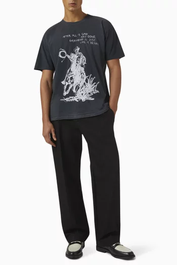 After All is Said T-shirt in Cotton