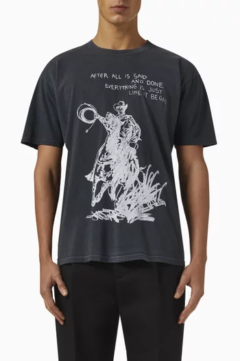 After All is Said T-shirt in Cotton