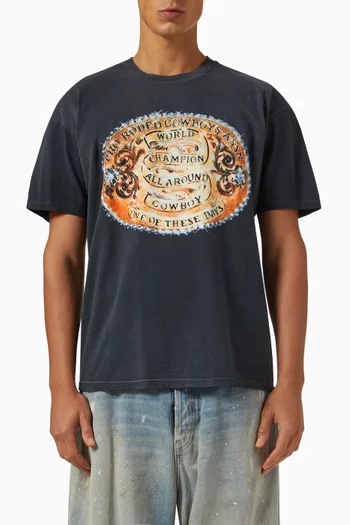 World Champions T-shirt in Cotton