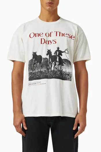 Across the Plains T-shirt in Cotton