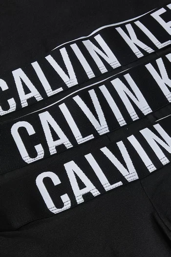 Intense Power Boxer Briefs in Stretch Cotton, Set of 3