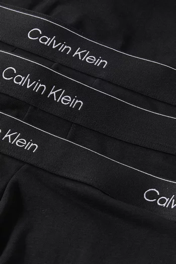 Icon Boxer Briefs in Stretch Cotton, Set of 3