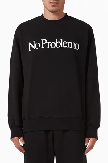 Logo Sweatshirt in Cotton-fleece