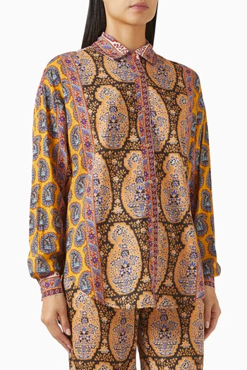 Pietro Boy Shirt in Cotton Blend