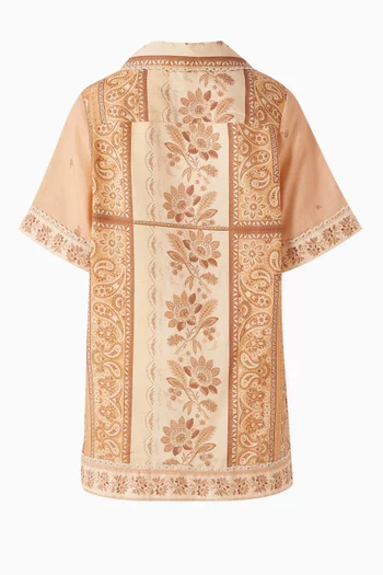 Lucky Shirt Dress in Cotton