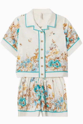 Scarborough Floral Shirt in Cotton