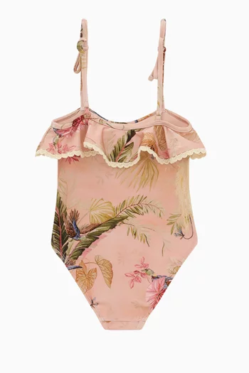 Rhiannon Trim Frill One-piece Swimsuit