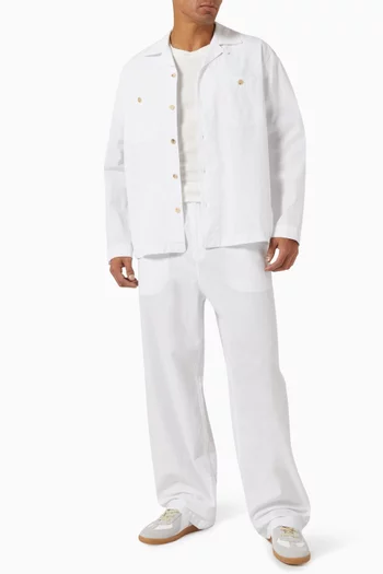 Drawstring Pants in Cotton
