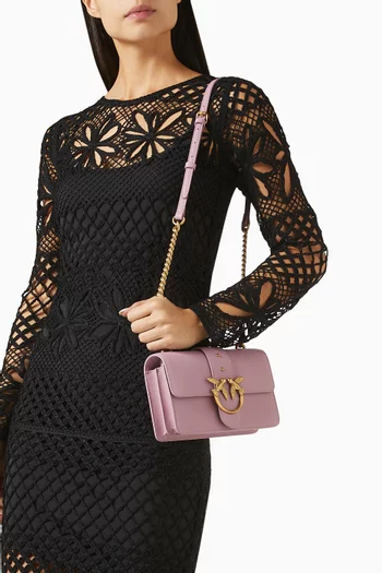 Mini Love One Simply Bag in Leather