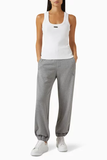 Placket Tank Top in Cotton