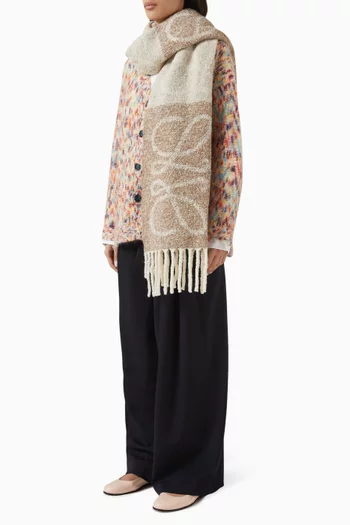 Anagram Fringe Scarf
