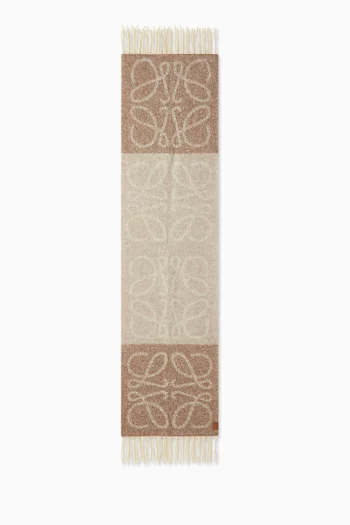 Anagram Fringe Scarf