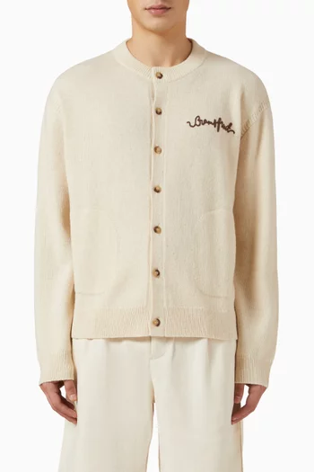 Boxing Glove Cardigan in Knit