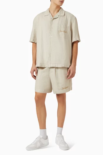 Garden Hose Shirt in Linen