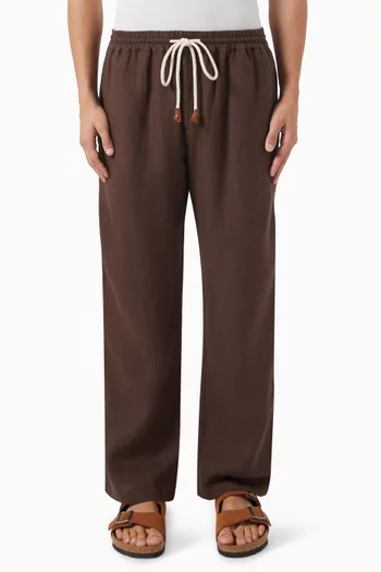 Jules Wide-leg Pants in Linen