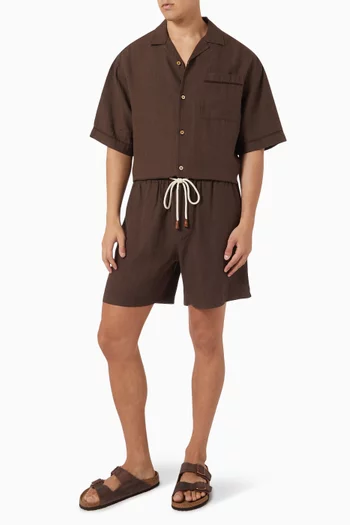 Louie Shorts in Linen