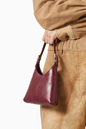 Baby Camryn Shoulder Bag in Embossed Leather