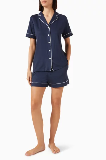 Lara Pyjama Shorts Set in Jersey