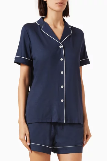 Lara Pyjama Shorts Set in Jersey