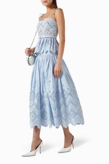 Broderie Anglaise Skirt in Cotton