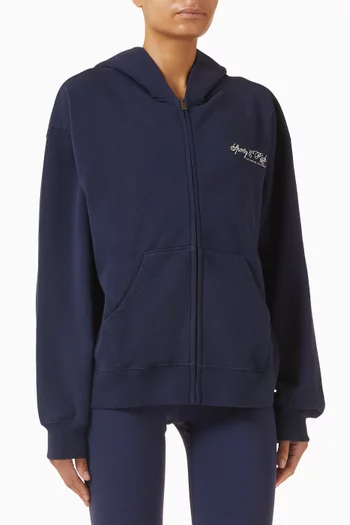 International Zip Hoodie in Cotton