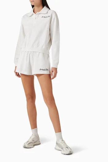 شورت ديسكو مطرز بشعار Syracuse‏ قطن