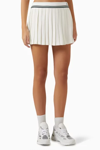 تنورة أبيجيل بطيّات فيسكوز وكريب