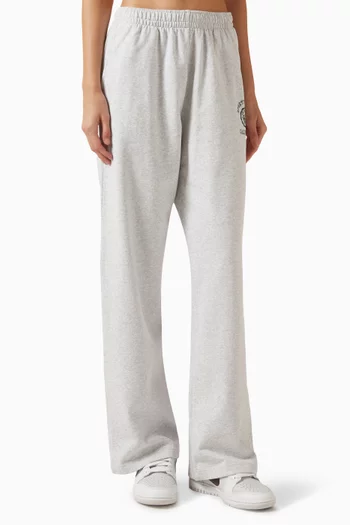 California Wide-leg Sweatpants in Cotton
