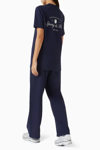 تي شيرت بشعار Syracuse‏ قطن وجيرسيه