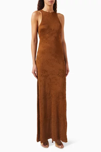 El Virao Open-back Maxi Dress