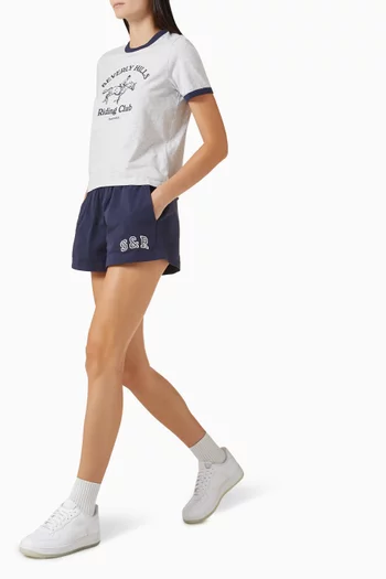 Ivy Disco Shorts in Cotton