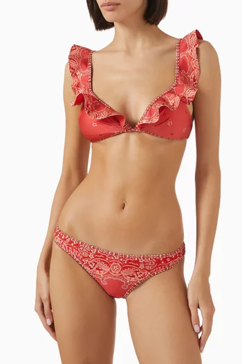 Lucky Frill Bikini Set