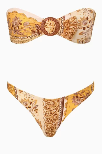 Lucky Bamboo Ring Bikini Set