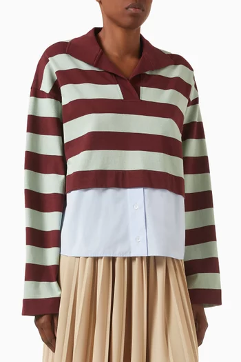 Halle Polo Shirt in Cotton-blend
