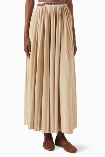 Bleu Pleated Skirt