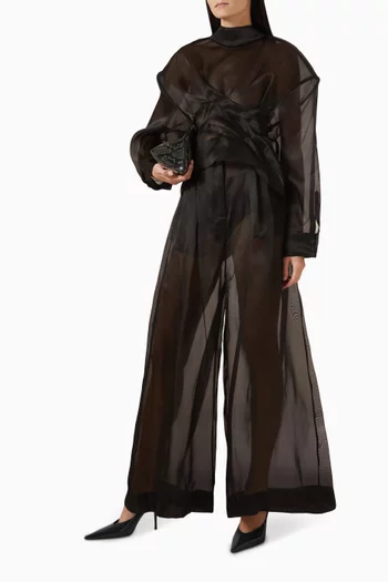 Twisted Shirt in Silk