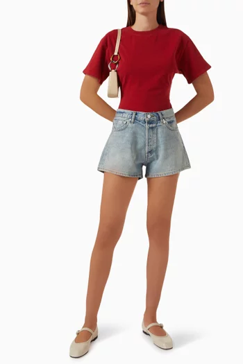 Arbor Shorts in Denim