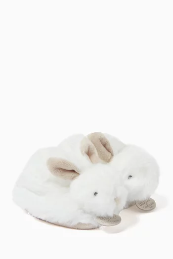 Newborn Bunny Rattle Slippers