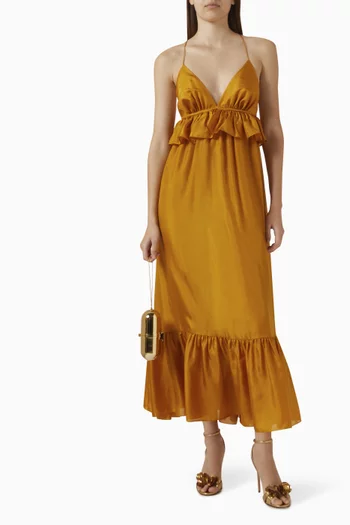 Rhiannon Ruffle Maxi Dress