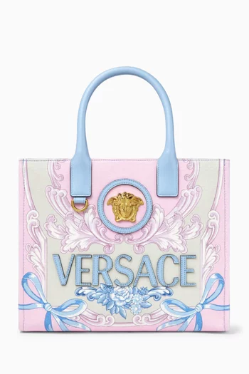 Small La Medusa Tote Bag in Canvas