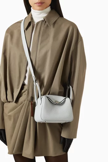 Mini Lindy Crossbody Bag in Taurillon Clemence Leather