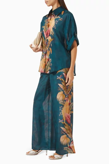 Ascension Relaxed-fit Pants in Silk