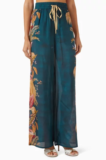 Ascension Relaxed-fit Pants in Silk