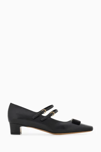 Vara Bow 30 Pumps in Nappa Leather