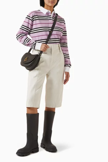 Capri Pants in Cotton Twill